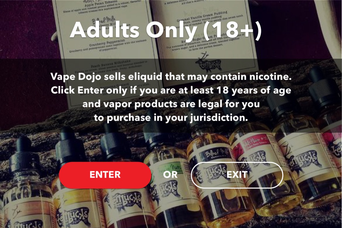 Vape Dojo 18 Plus
